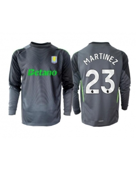 Billige Fotballdrakt Aston Villa Emiliano Martinez #23 Keeper Replika Hjemmedrakt 2025-26 Langermet Billige Fotballdrakt Aston Villa Emiliano Martinez #23 Keeper Replika Hjemmedrakt 2025-26 Langermet